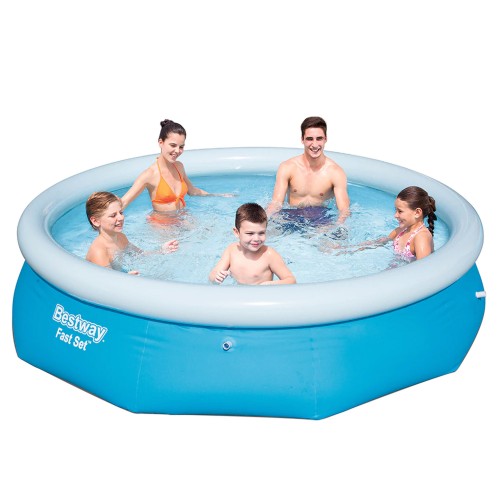 Piscina Gonfiabile Tonda In Pvc Capacità 3.638 Lt. Facile Da Istallare Mod 57266